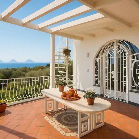 Chiara - Intera Unita Con Piscina, E Vista Panoramica Villa *